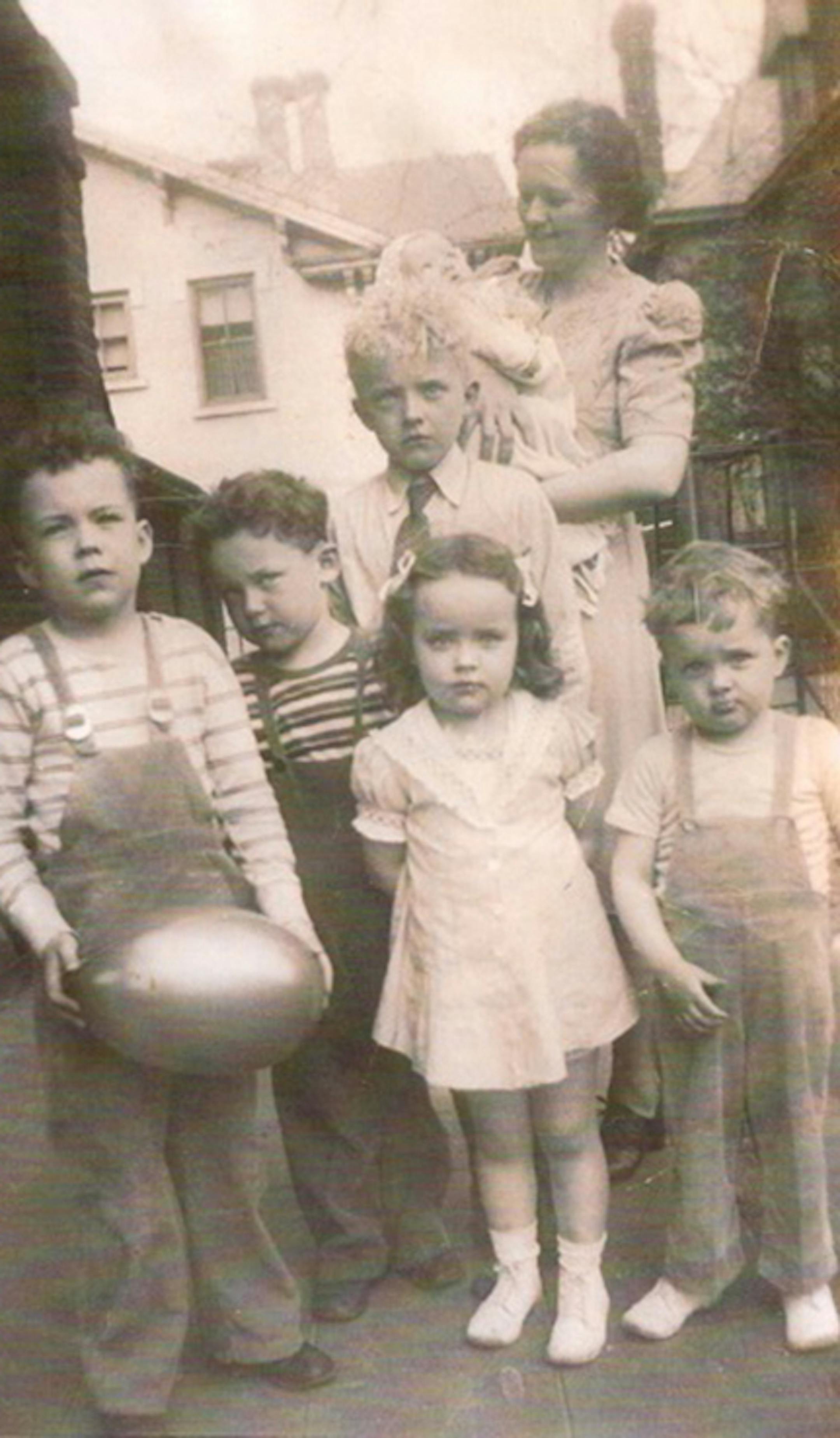Mary Bosrock of St. Paul sent in this photo of her happy mother welcoming baby No. 7 in 1946. The siblings don't look quite as happy.[focus051417