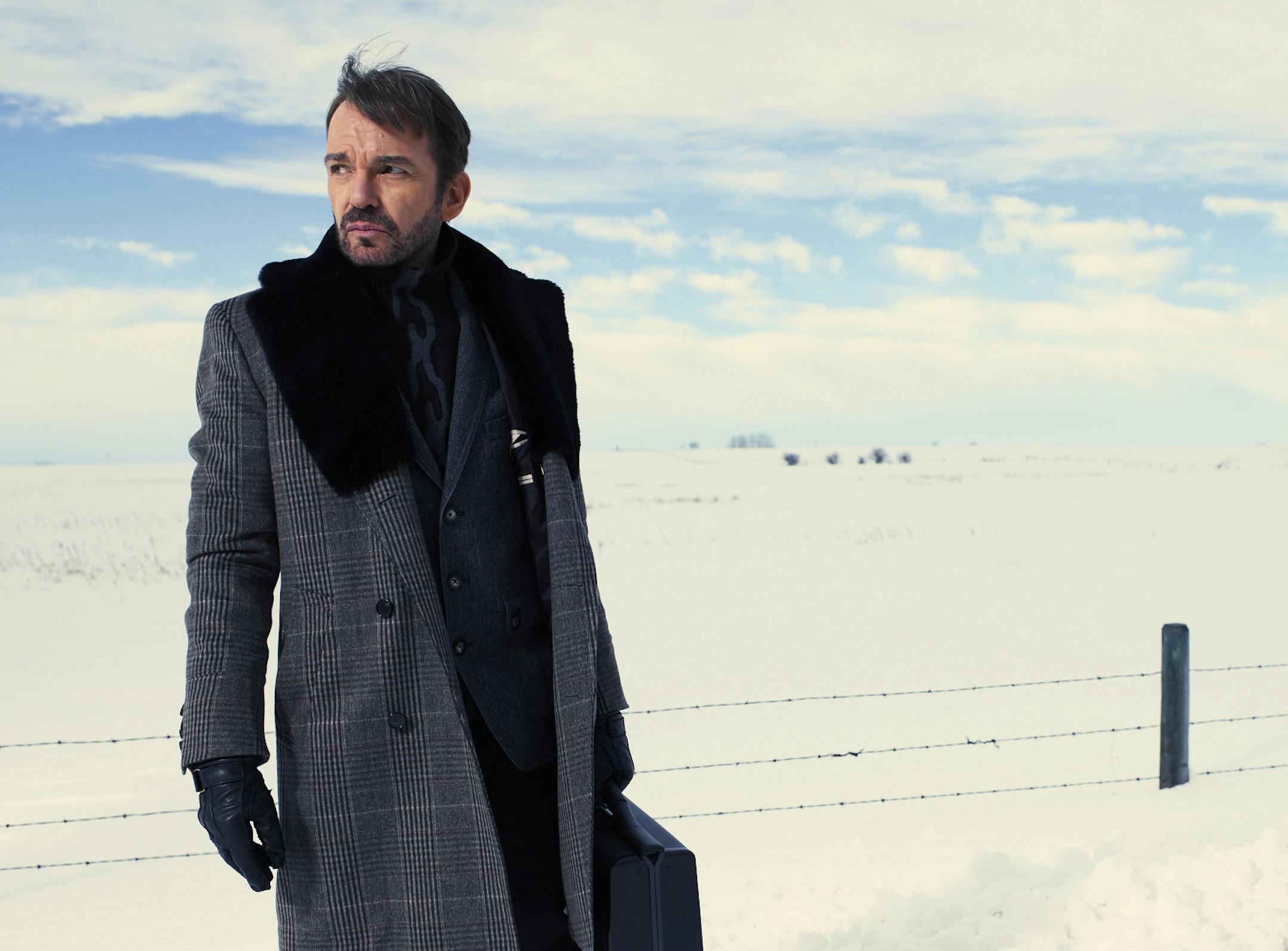 FARGO -- Pictured: Billy Bob Thornton as Lorne Malvo -- CR: FX/Matthias Clamer ORG XMIT: MIN1404081350561637
