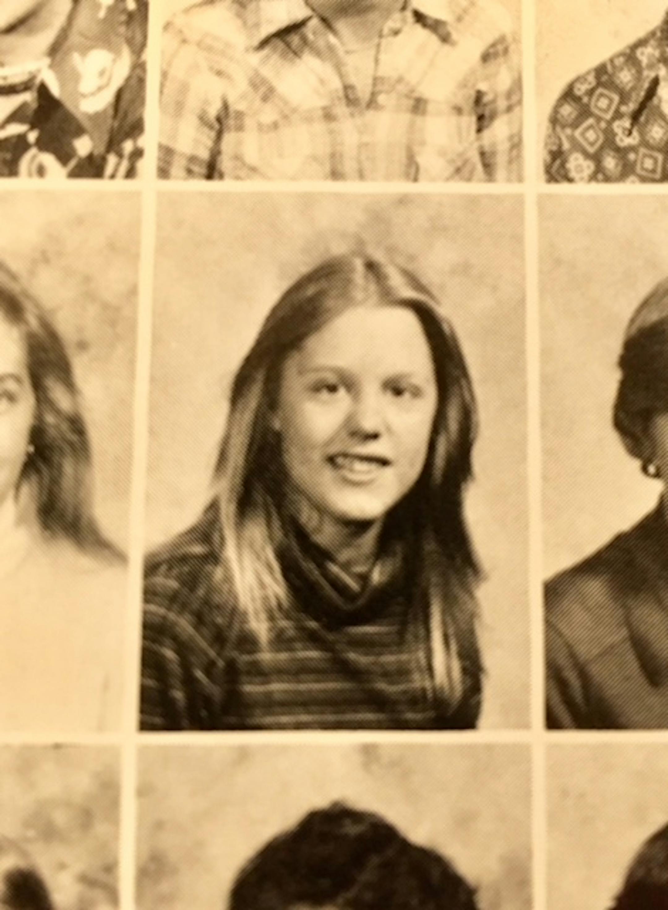 Danene Bjerkeng, a sophomore, in St. Louis Park High School yearbook.