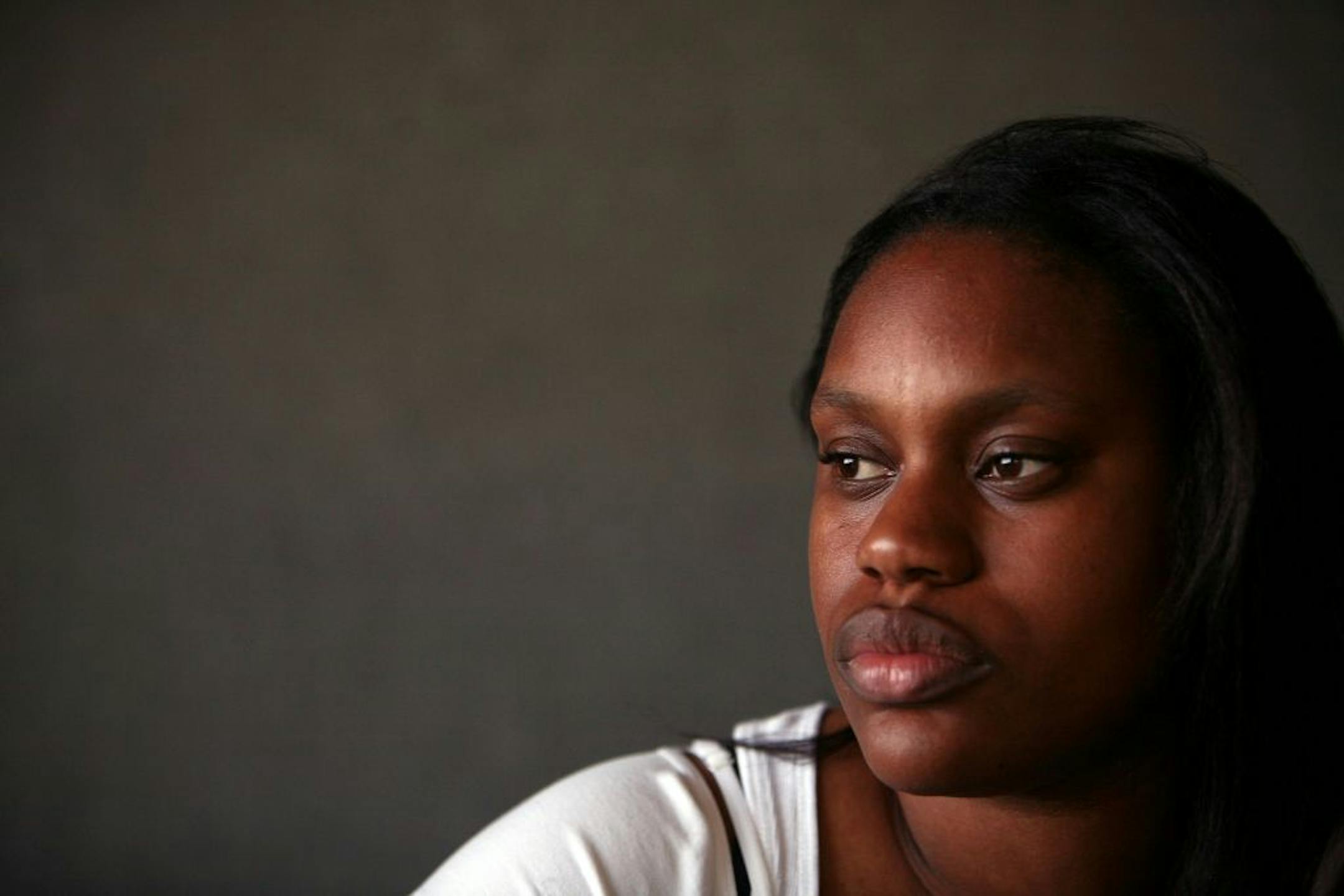 Target employee Tashawna Green is hoping the union will win the election campaign for Target employees, photographed at UFCW 1500 offices in Garden City, NY on June 2, 2011.