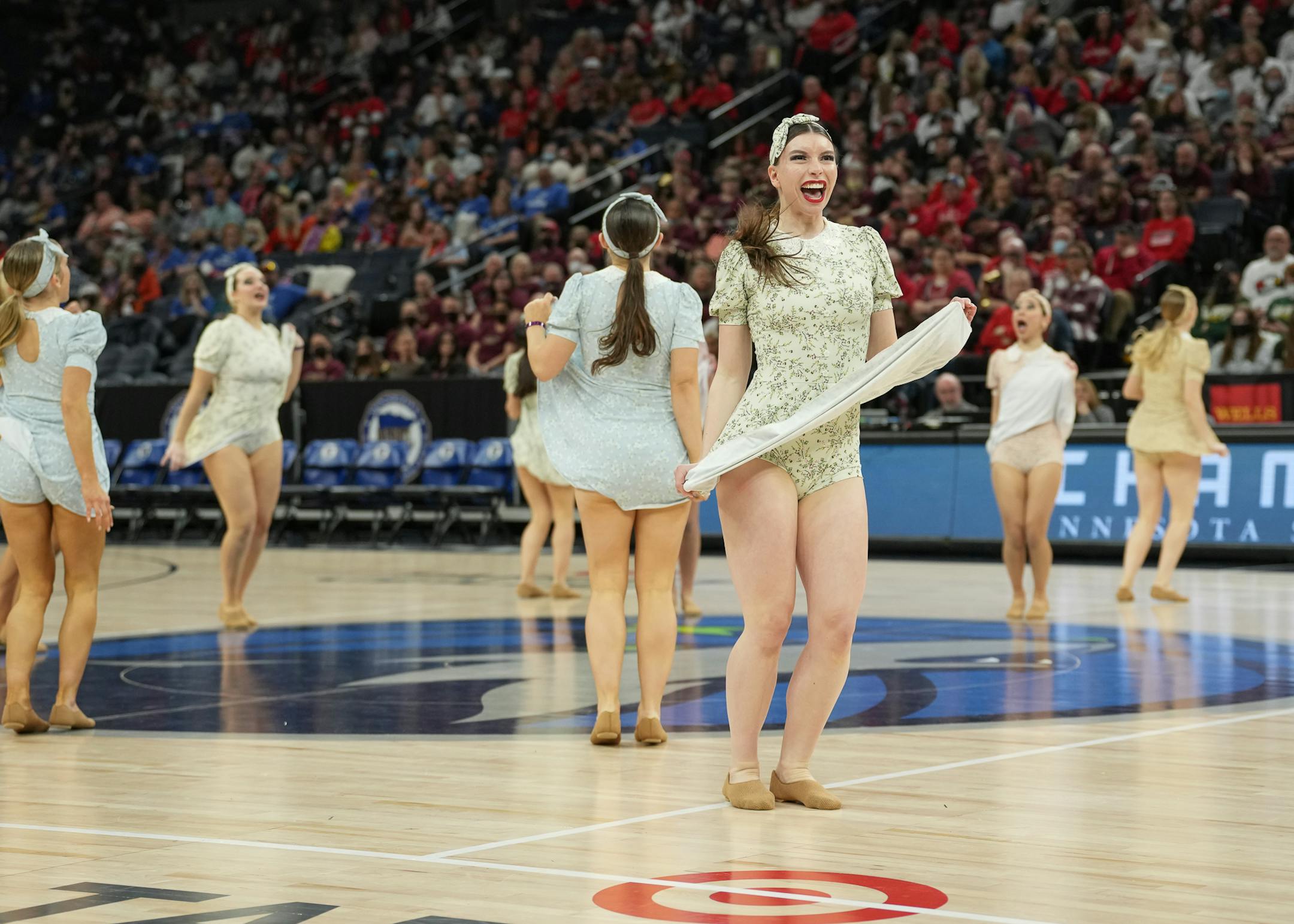Chaska performs at the Class 3A MSHSL State High Kick Dance Tournament.
