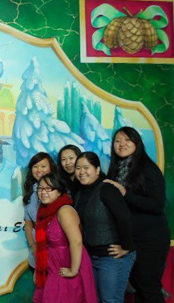 Mai Yer Xiong (center front) credits the Hmong Women's Circle Girl Scout program with helping her gain the confidence to apply Wellesley College, wher
