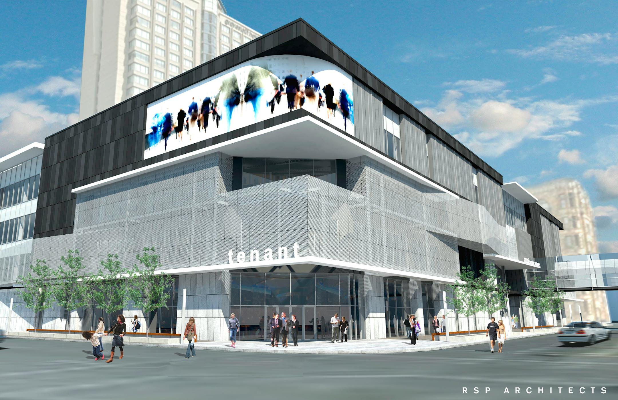 Provident Real Estate Ventures, asset manager for Camelot LLC, which owns the property, announced that Block E will be completely renovated. An anchor tenant letter of intent has been signed and lease discussions are under way with the Minnesota Timberwolves and Lynx to create a world-class training facility, along with plans to attract new restaurant and office tenants in the recast property. ORG XMIT: MIN1311251401160152