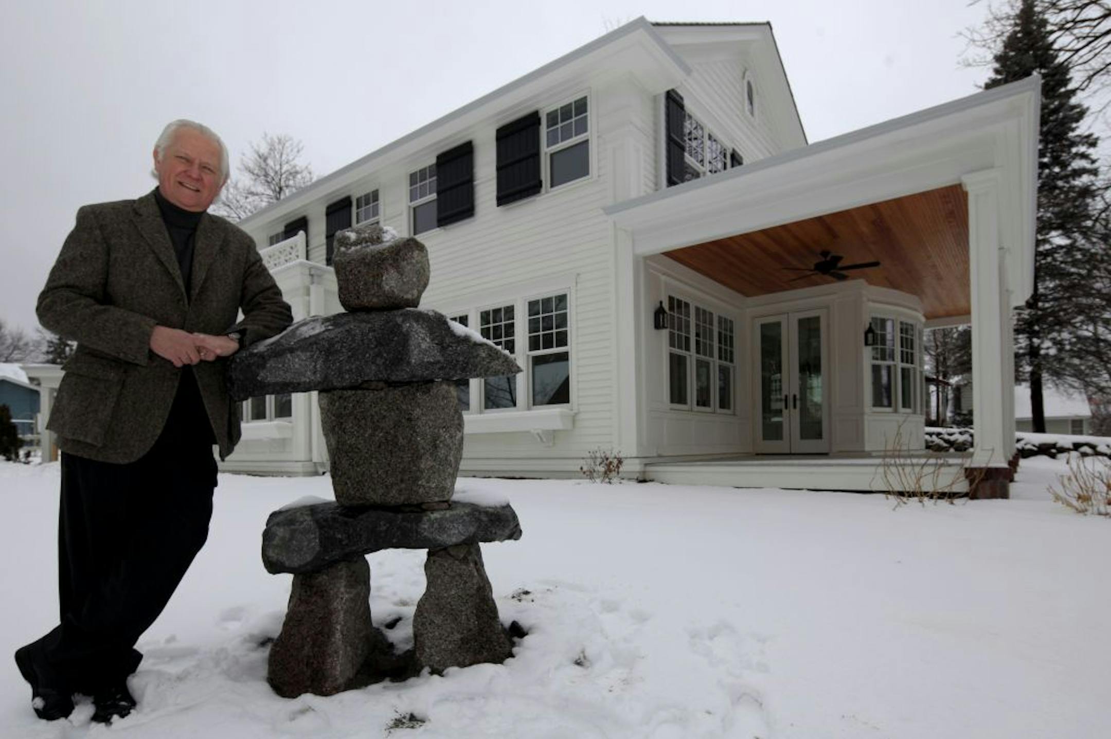Don Shelby at his Excesior home.