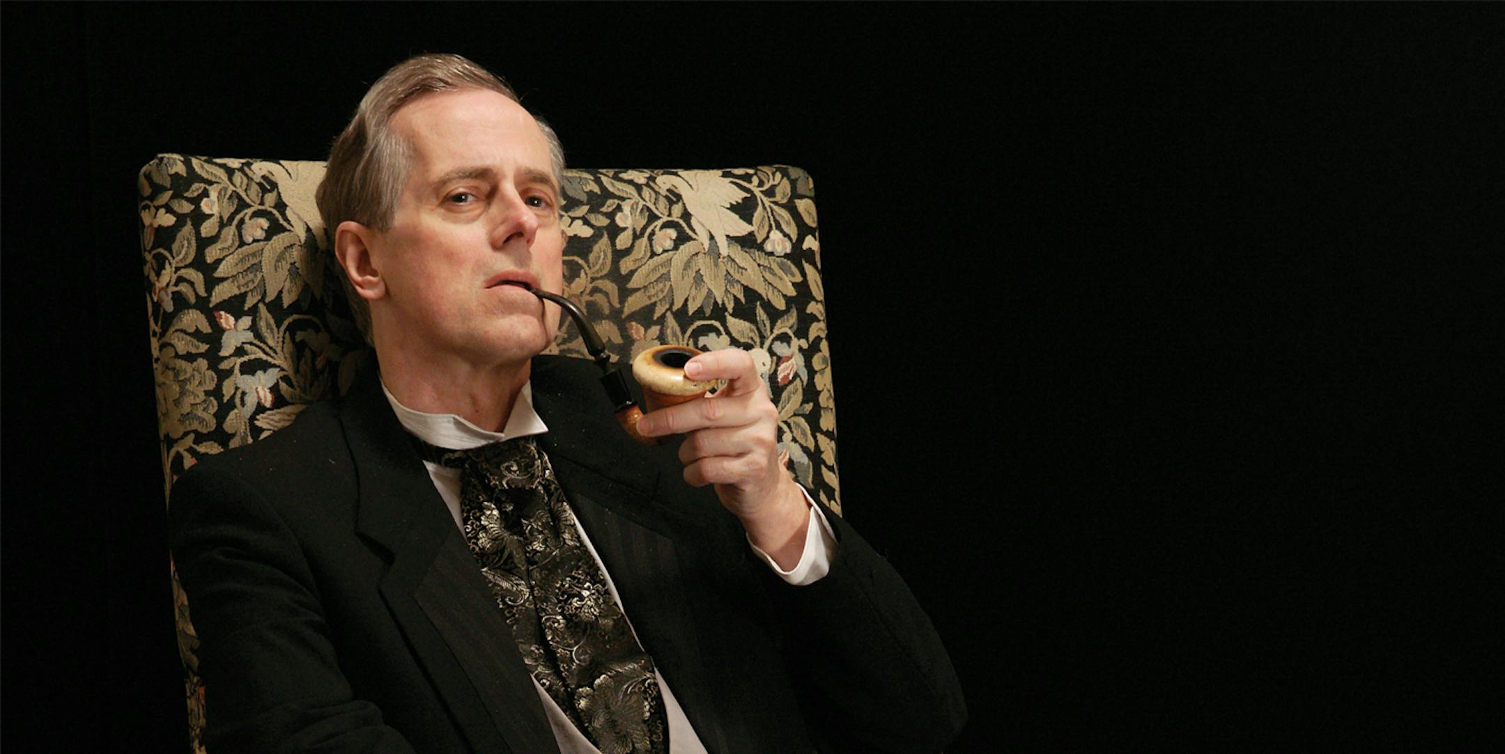Steve Hendrickson in "Sherlock Holmes" at Park Square Theatre