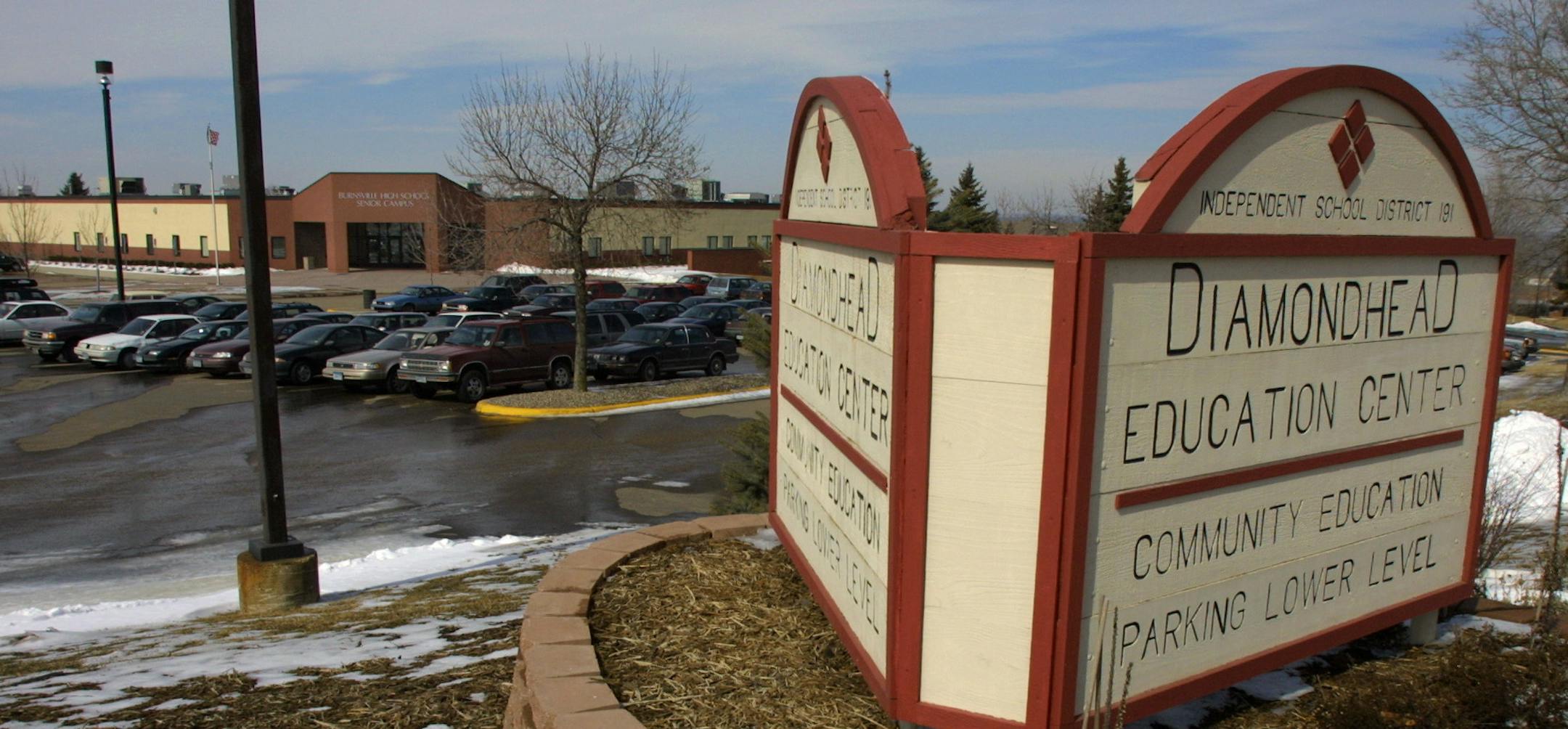 Burnsville, MN., Tuesday, 3/12/2002. The Burnsville High School Senior Campus is located in the former Diamonhead Shopping Center along the Burnsville Parkway.