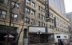 The exterior of the Palace Theatre. ] (AARON LAVINSKY/STAR TRIBUNE) aaron.lavinsky@startribune.com A first look at the renovations to the Palace Theat