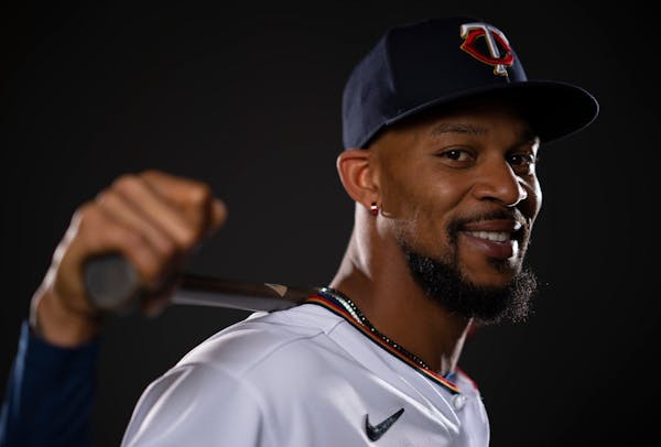 Center fielder Byron Buxton has struggled with injuries during his time with the Minnesota Twins.