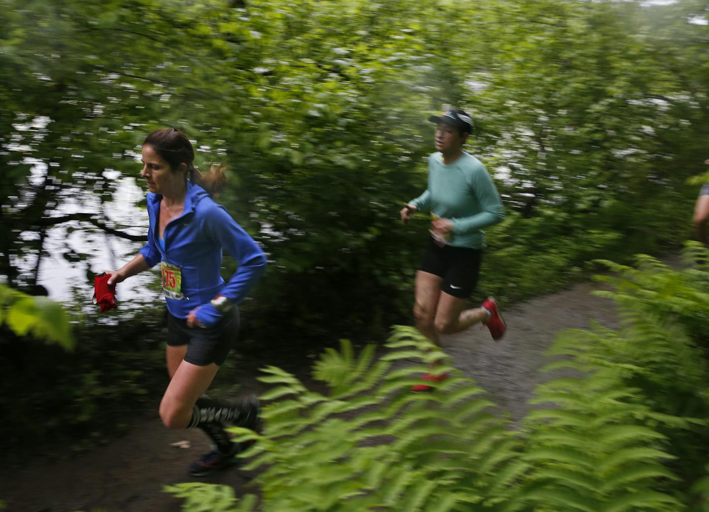 Participants were off and running through the scenic path by Jensen Lake in Lebanon Hills Regional Park in Eagan on May 26. It was the first Endless Summer run of the series.