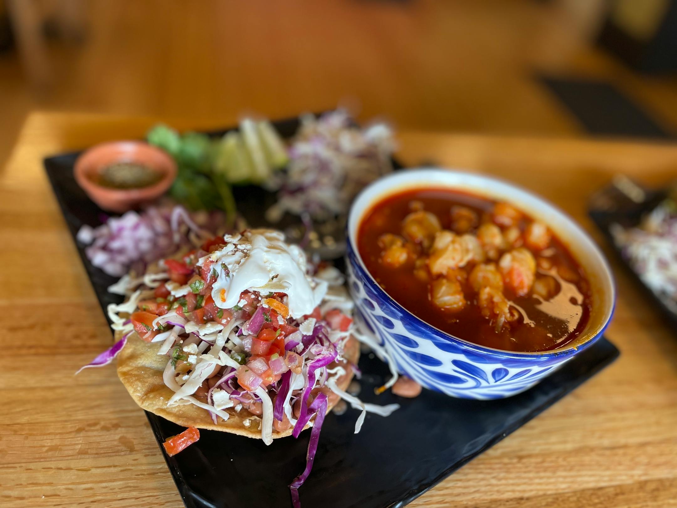 Pozole at Nico's Tacos
