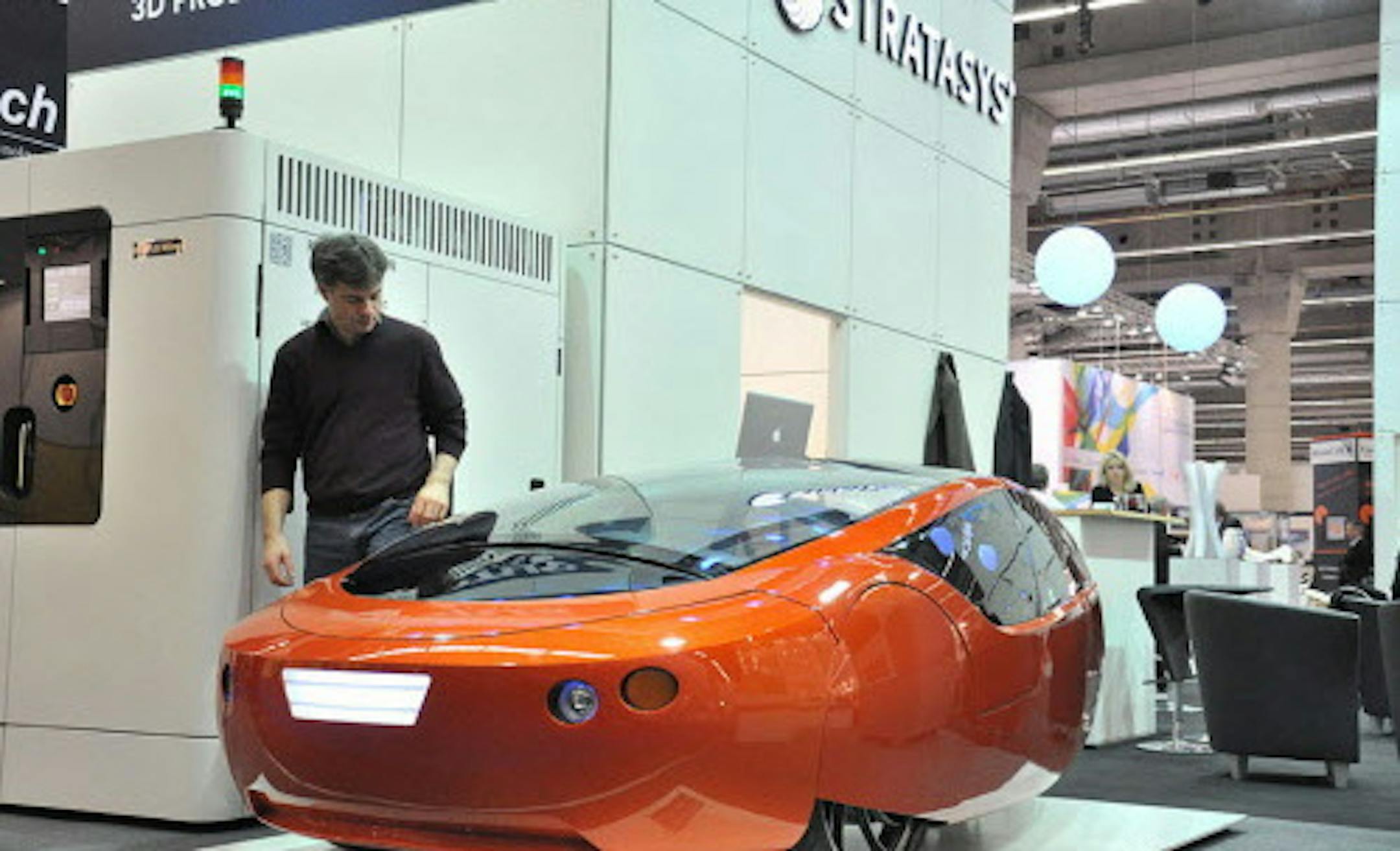 RedEye On Demand and Stratasys have been selected by Winnipeg-based KOR EcoLogic to build the first 3D-printed, production-ready car called URBEE.