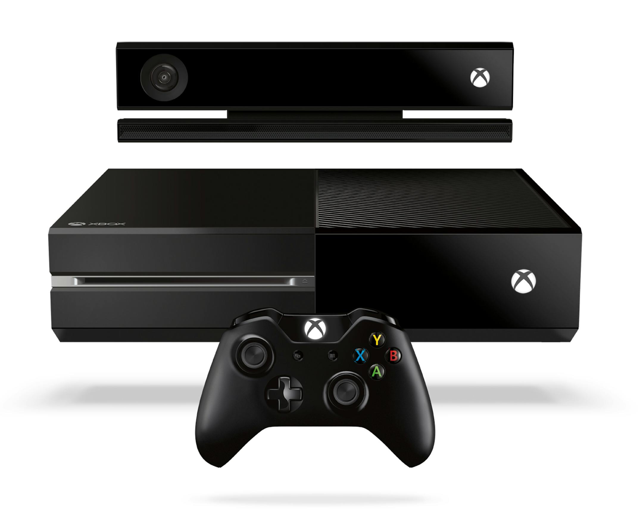 This product image released by Microsoft shows the new Xbox One entertainment console that will go on sale later this year. Microsoft is seeking to stay ahead of rivals in announcing that new content that can be downloaded for the popular "Call of Duty" game will launch first on Xbox One. Microsoft says more games will be shown at next month's E3 video game conference in Los Angeles. (AP Photo/Microsoft) ORG XMIT: NYET693
