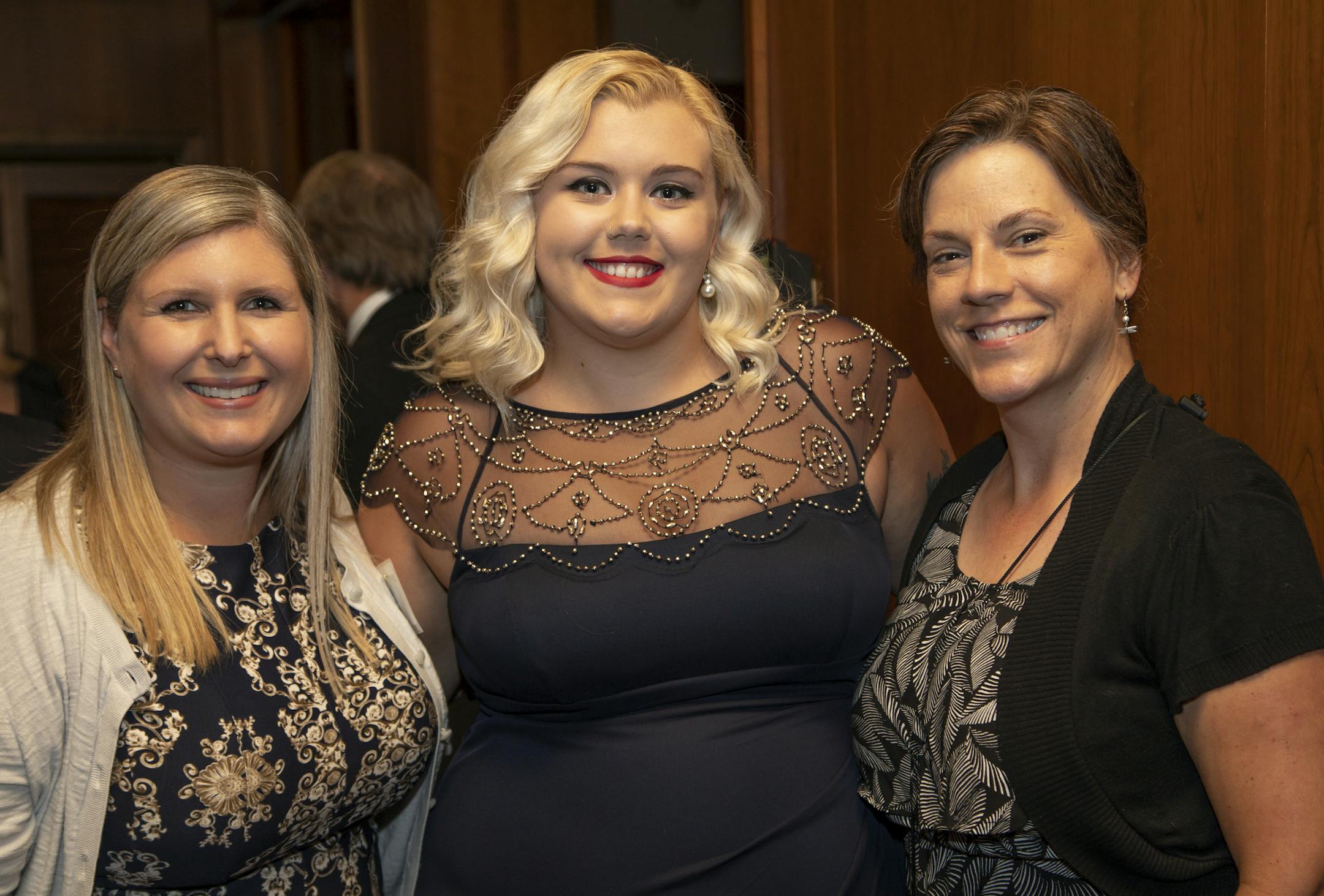 Jenny Smith, Katie Zawislak and Susan Wong.