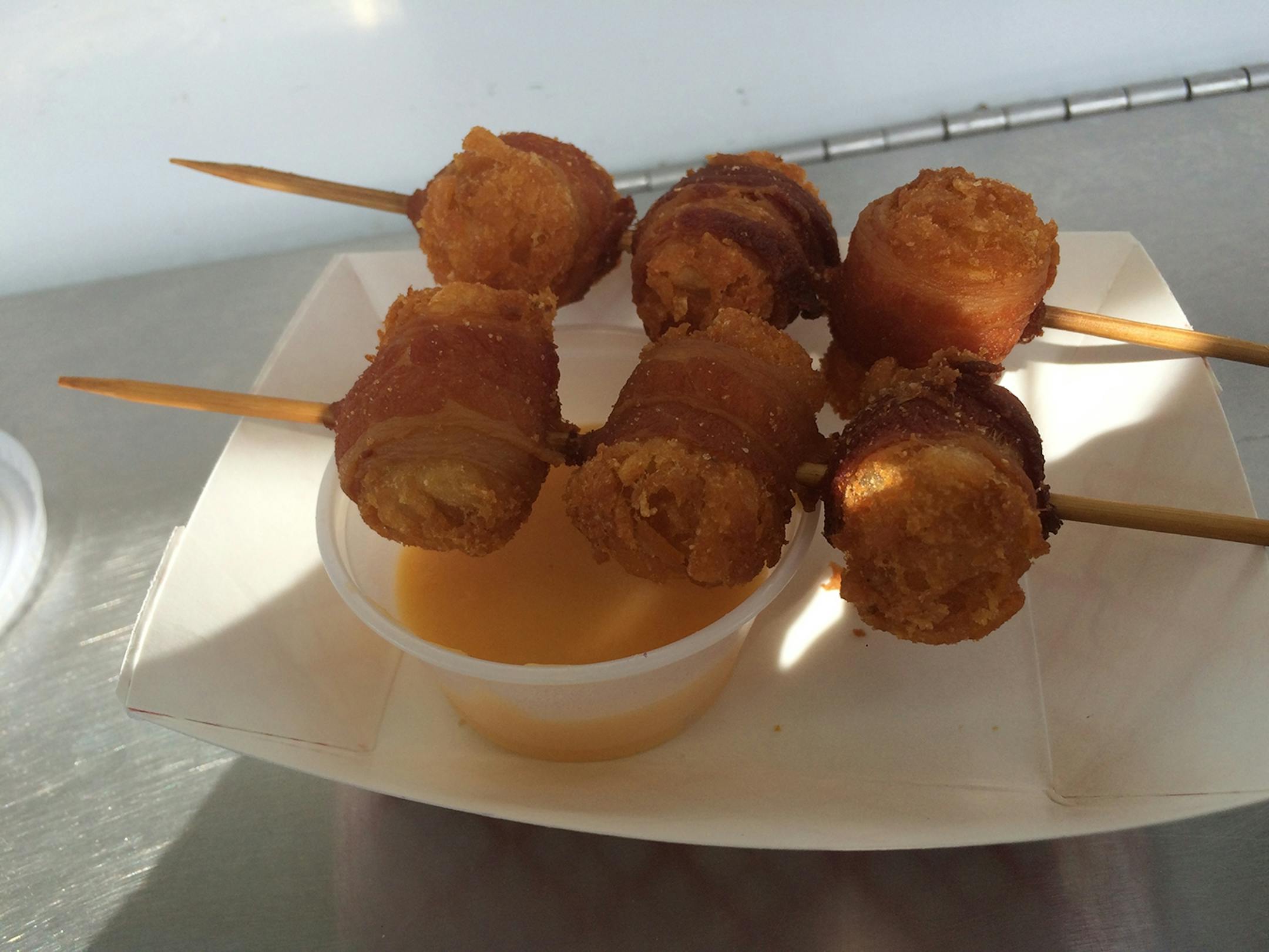 Rick Nelson, Star Tribune Minnesota State Fair 2016: New food Bacon-Wrapped Tots at Tot Boss