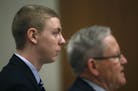 In this Feb. 2, 2015 photo, former Stanford student and athlete Brock Turner appaers in a Palo Alto, Calif., courtroom. A fledgling campaign to recall