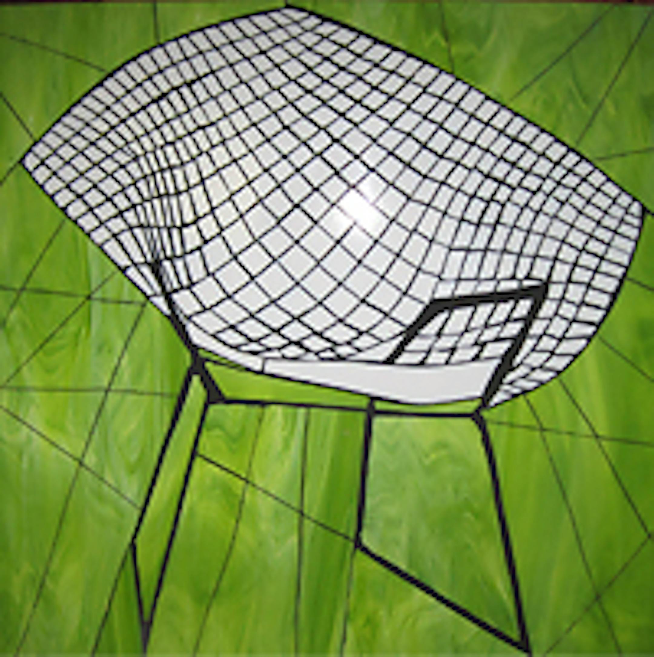 "Bertoia Diamond Chair"