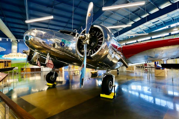 The Amelia Earhart Hangar Museum features a Lockheed Electra 10-E — the exact type of aircraft Earhart was flying when she disappeared on a round-th