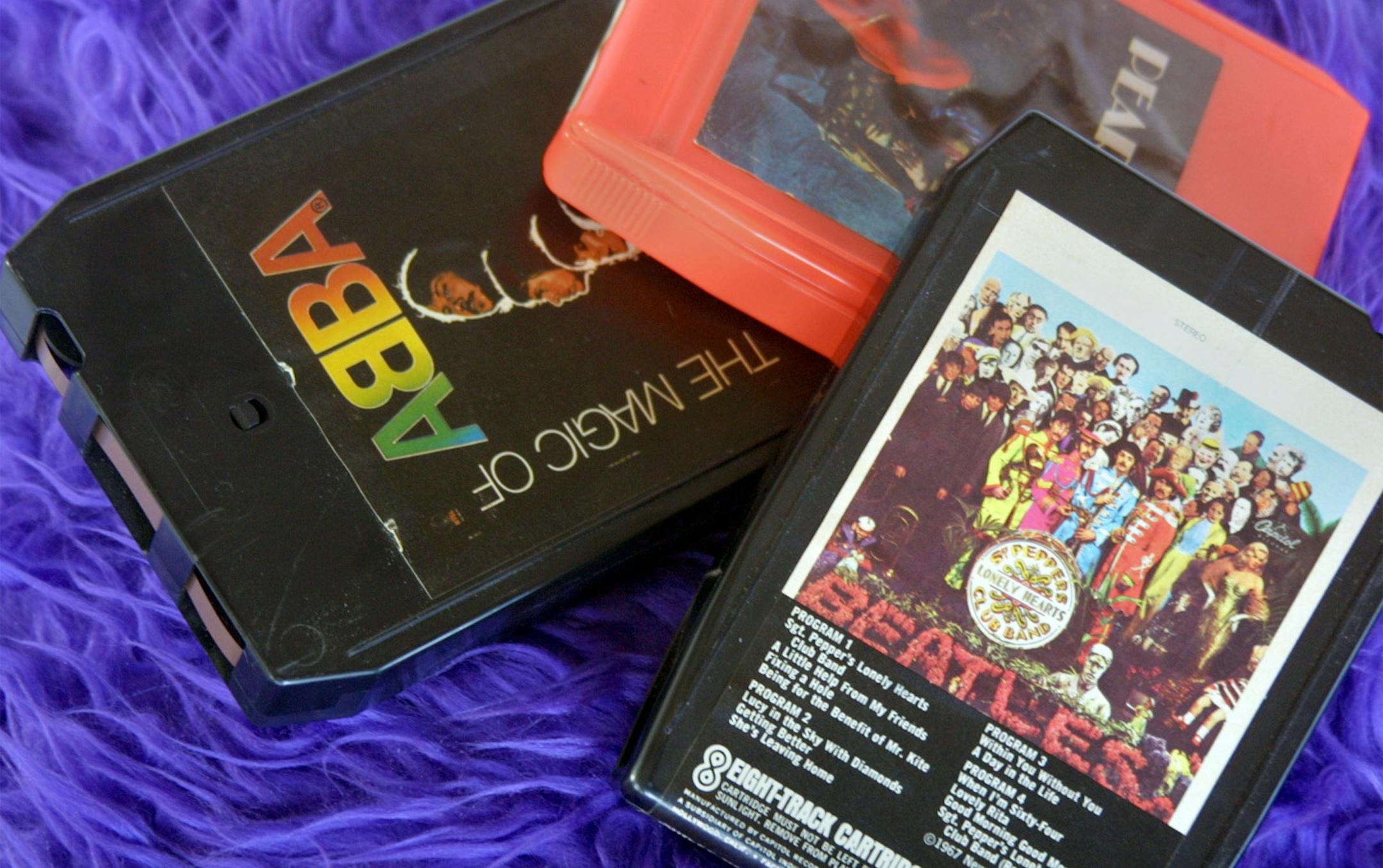 Minneapolis, MN 7/23/2001 Photo Illustration for Variety section story on 8-track tape players.