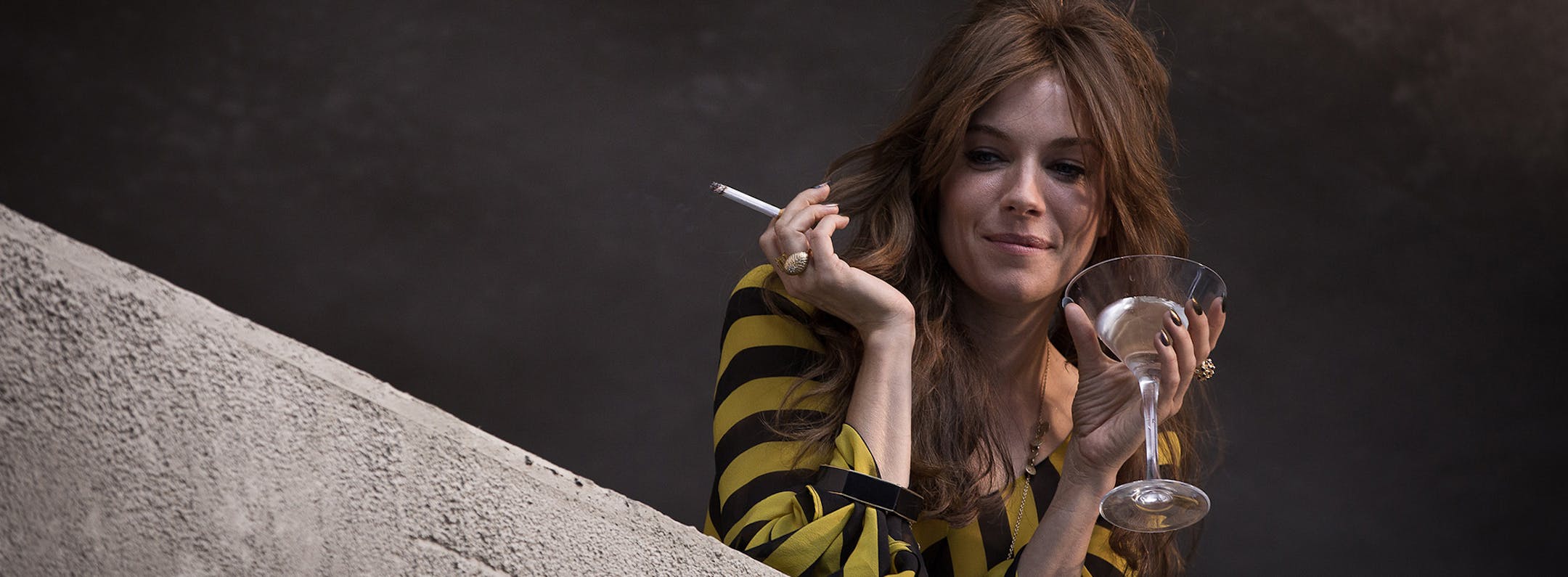 Sienna Miller in "HIGH RISE," a Magnolia Pictures release. Photo courtesy of Magnolia Pictures.