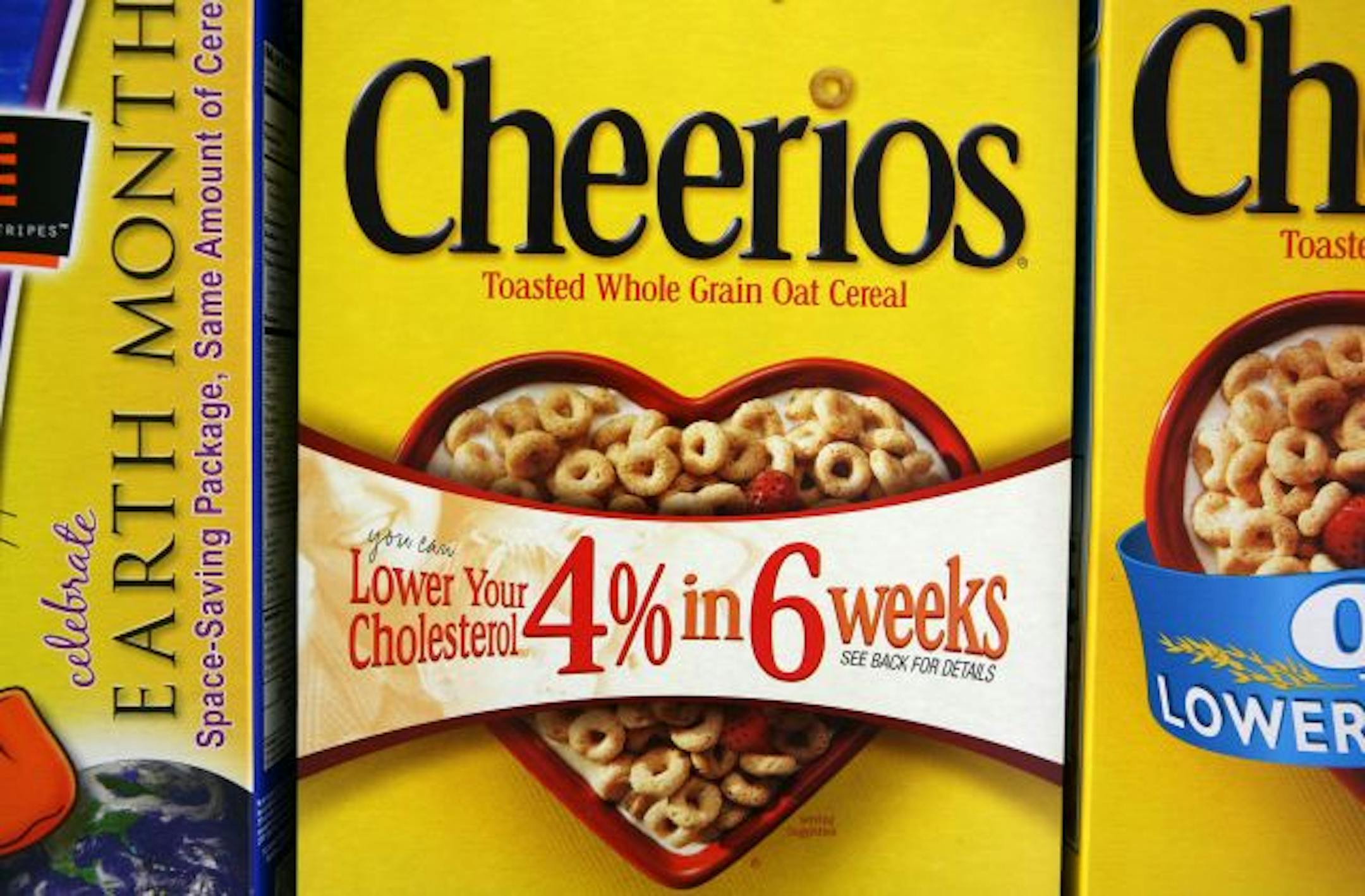 The "You can lower your cholesterol 4% in six weeks" statement was removed from Cheerios boxes after the FDA questioned it.