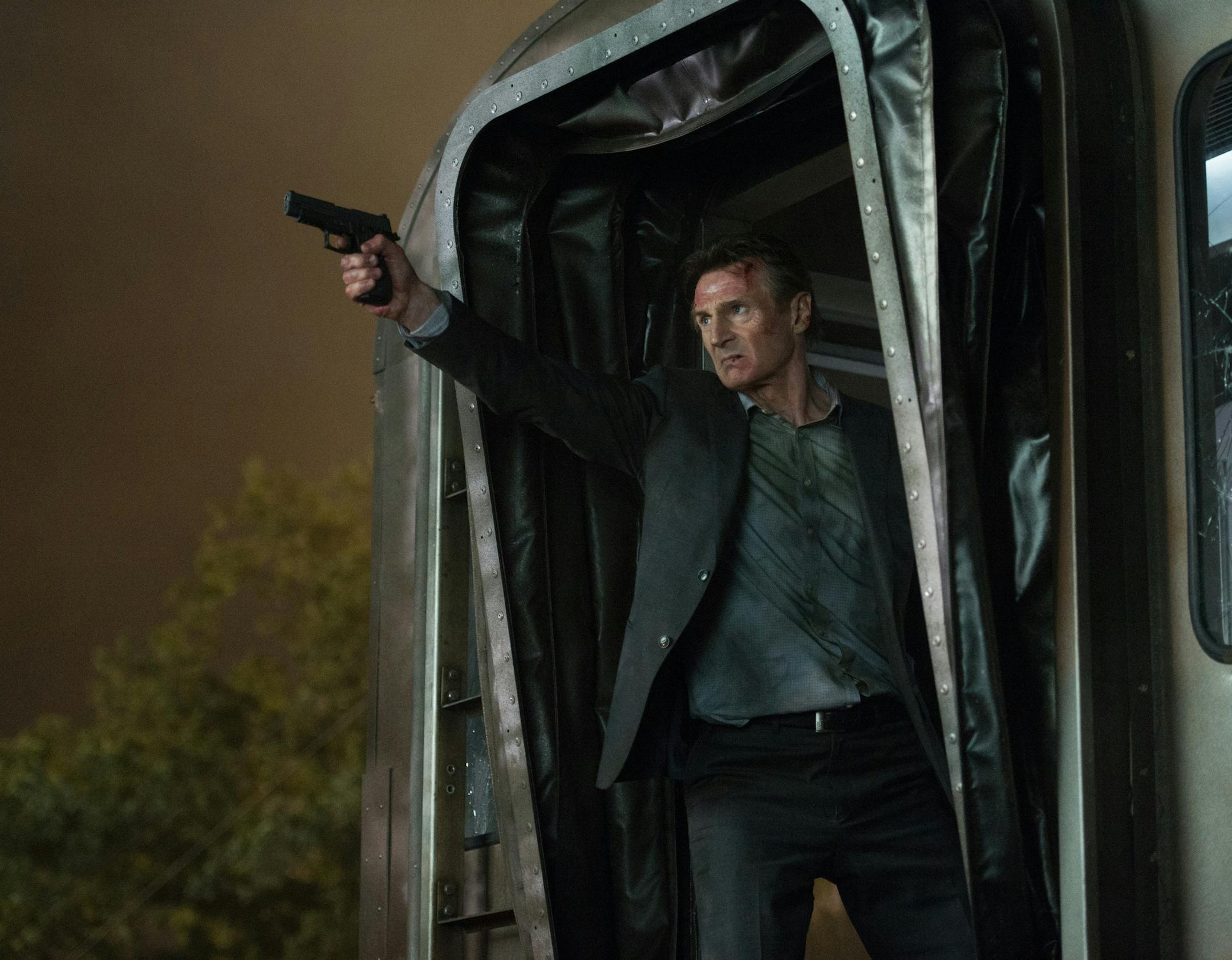 Liam Neeson as "Michael" in THE COMMUTER.