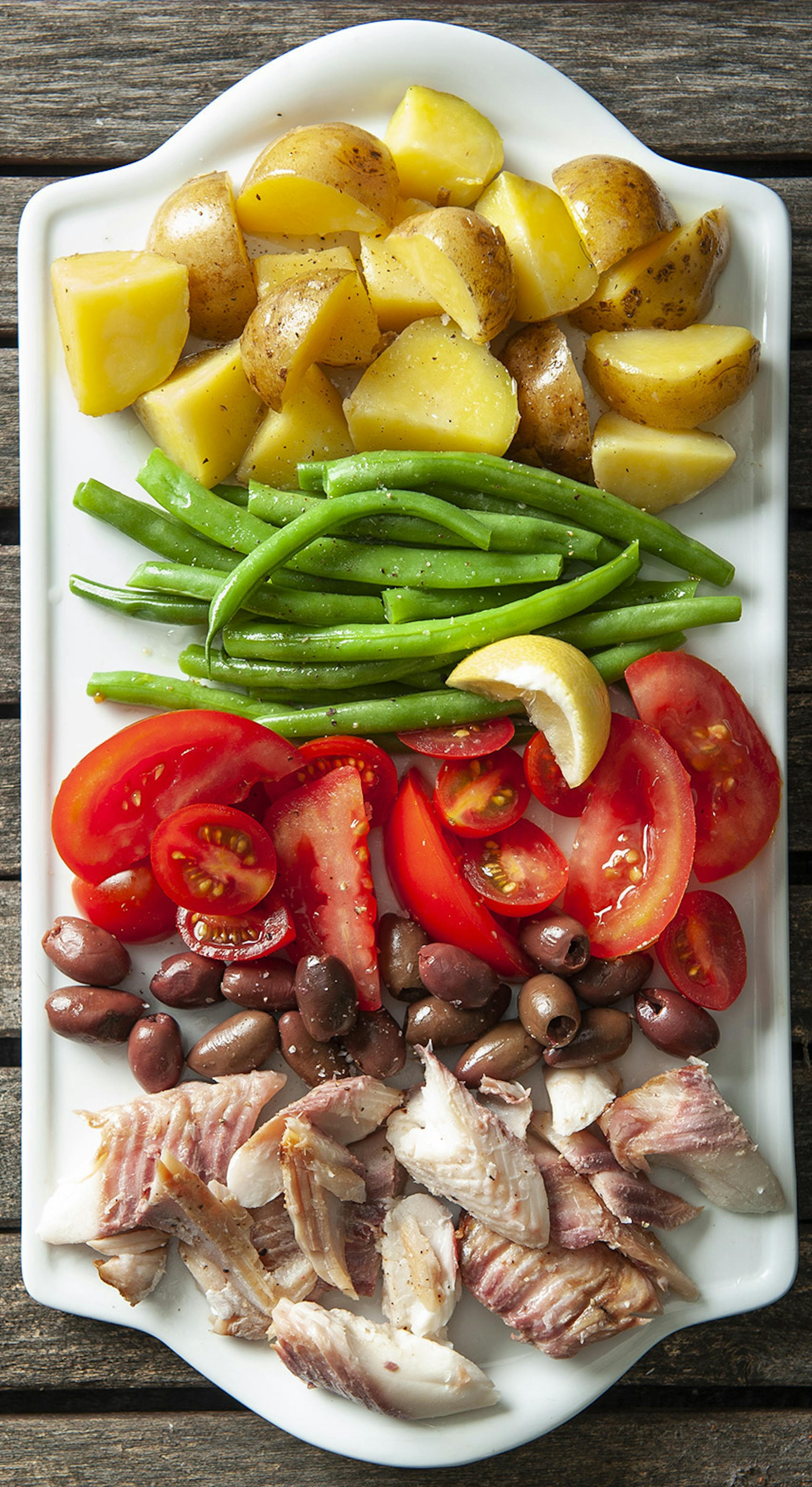 Summer Market Salad. Photo by Mette Nielsen * Special to the Star Tribune