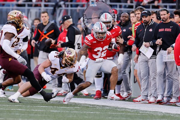 Ohio State and Minnesota are in very different places in our latest Big Ten power rankings.
