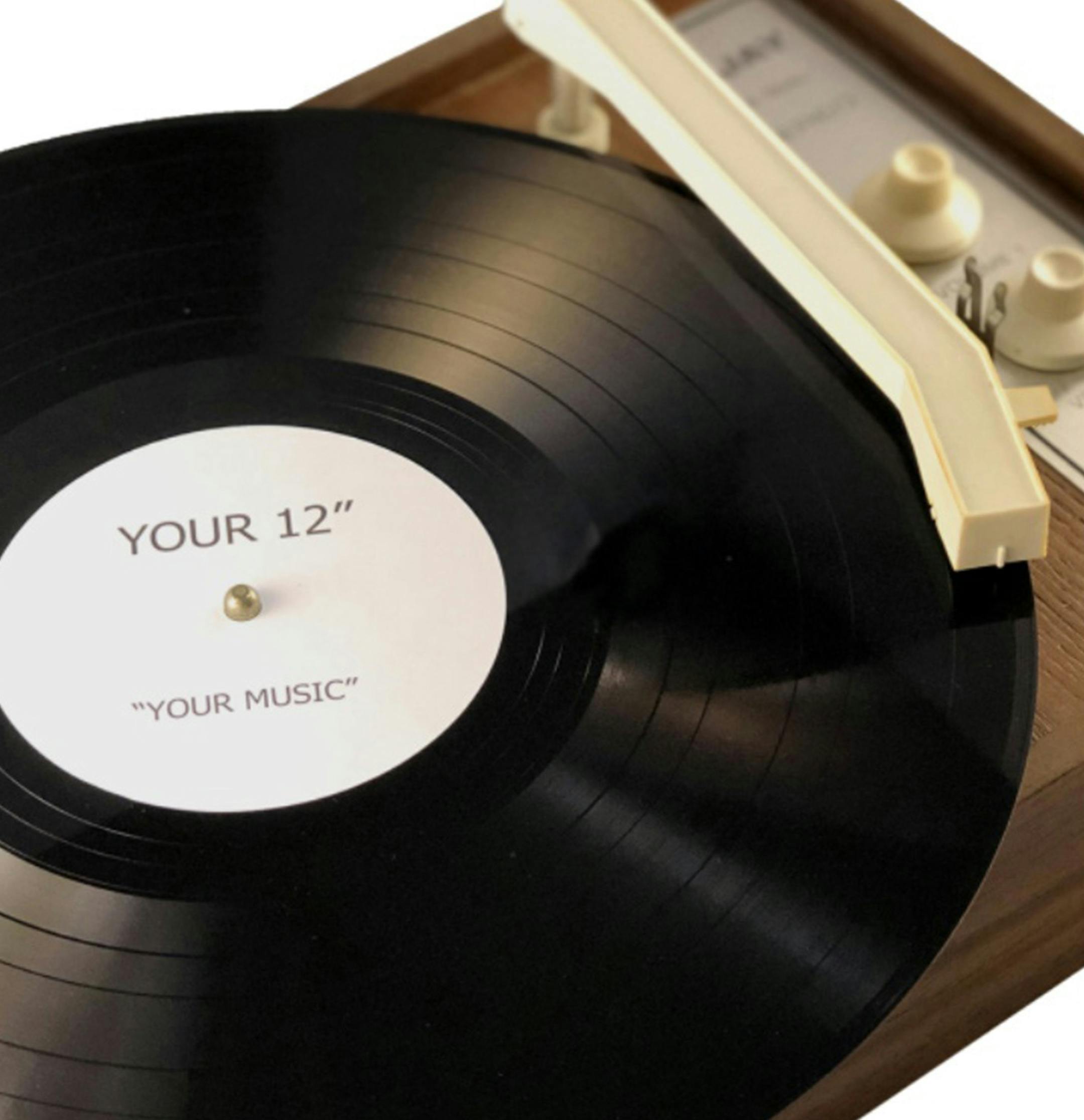 Tangible Formats offers a service to cut custom vinyl records for anyone needing quantities with no minimum order. (Handout/TNS) ORG XMIT: 1541288