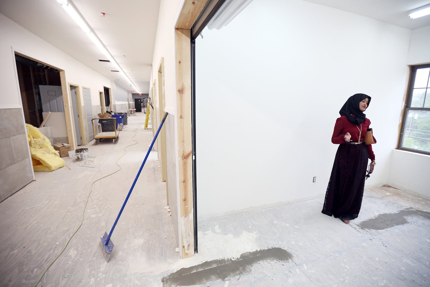 Ubah Diriye is looking a new space to open a clothing booth Tuesday August 18, 2015 in Minneapolis, MN. Somali businesswomen are driving the expansion of Karmel Square, the largest collection of Somali businesses in America ] Jerry Holt/ Jerry.Holt@Startribune.com