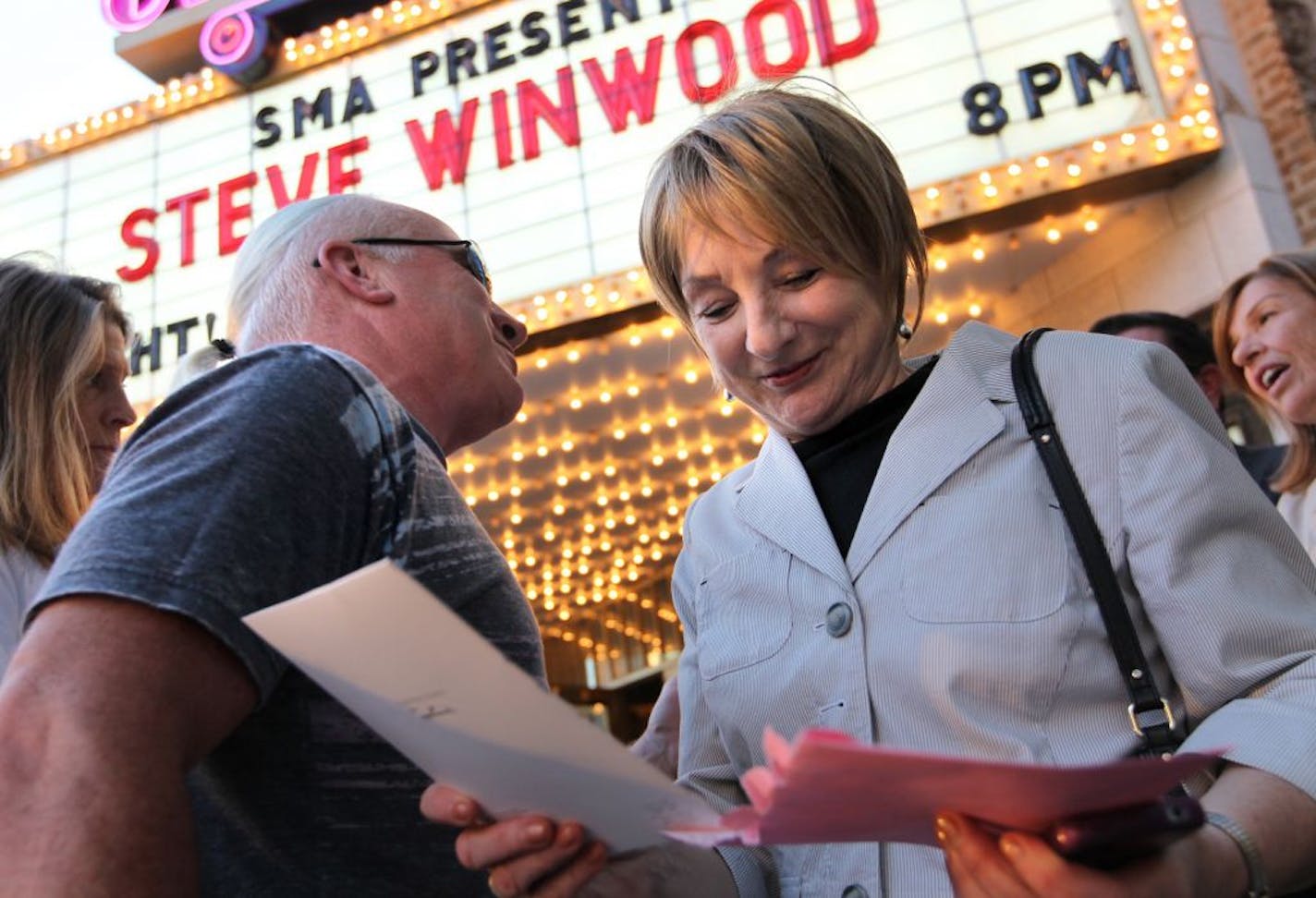 McLean at the Orpheum, where she presented Steve Winwood.