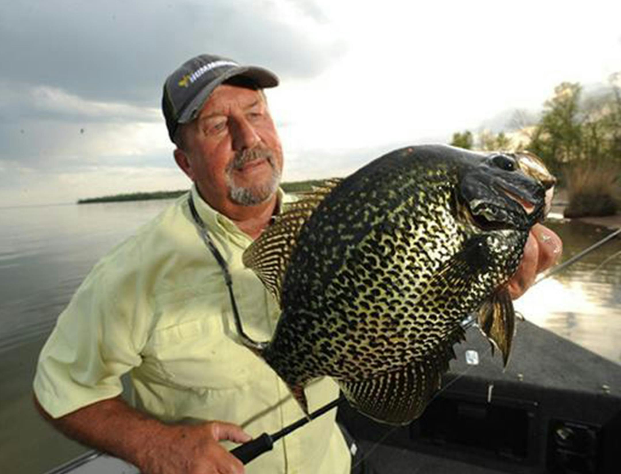 Tom Neustrom of Grand Rapids is a full-time fishing guide and fishing equipment promoter.