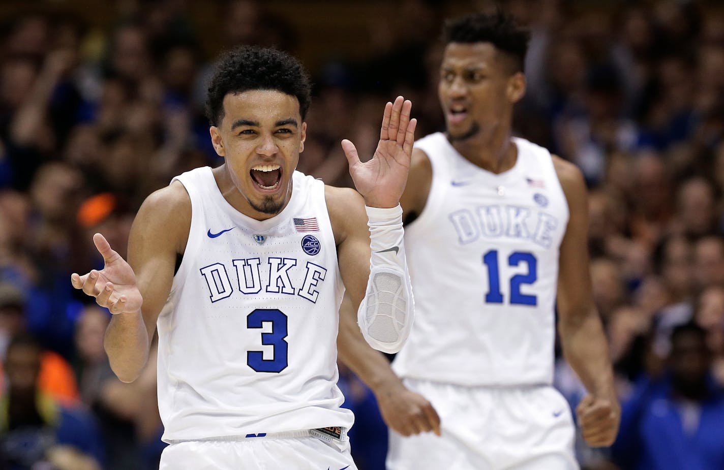 Duke's Tre Jones followed his brother, Tyus, and chose Duke after a successful career at Apple Valley.