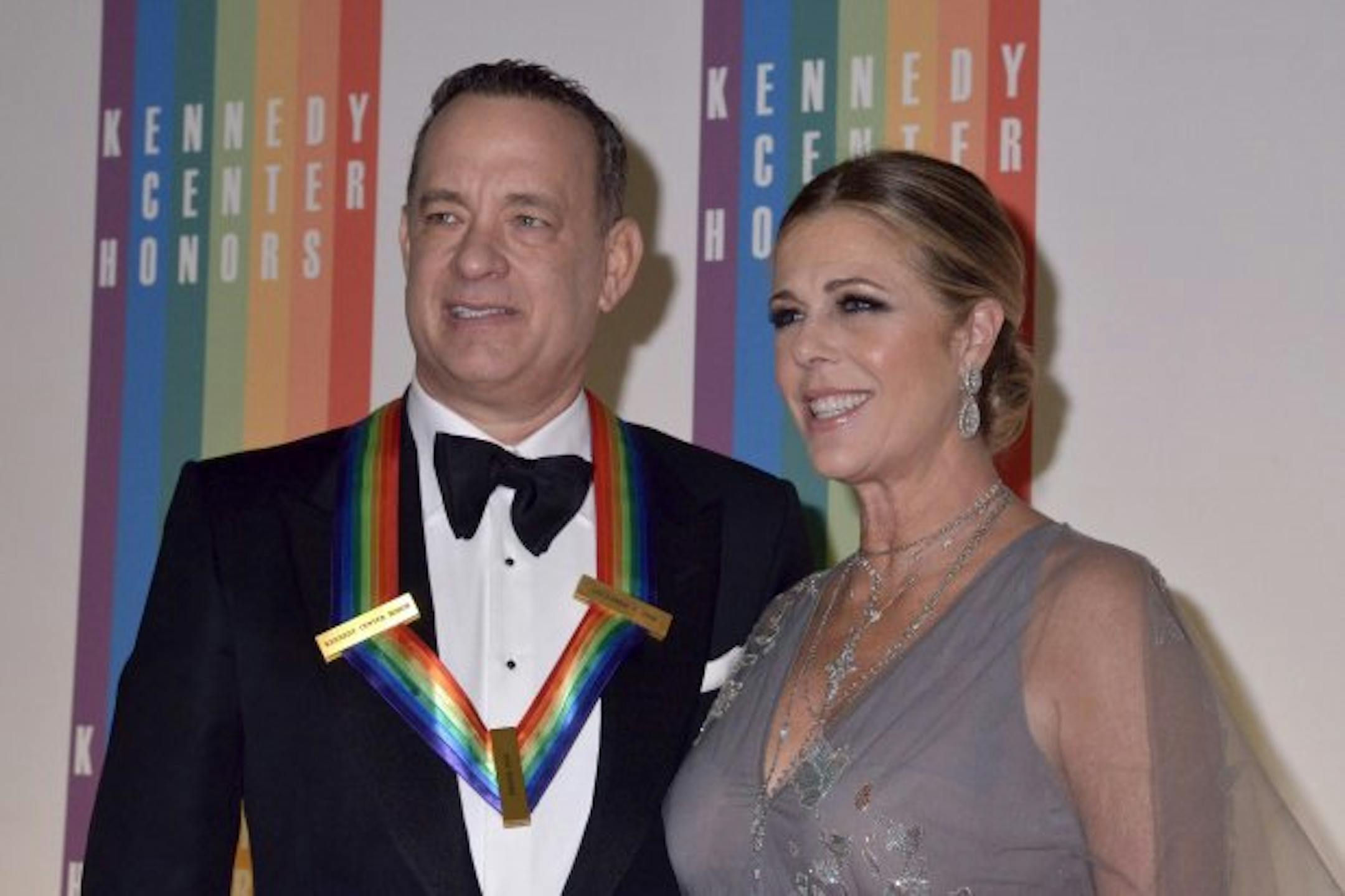 Rita Wilson and husband Tom Hanks.