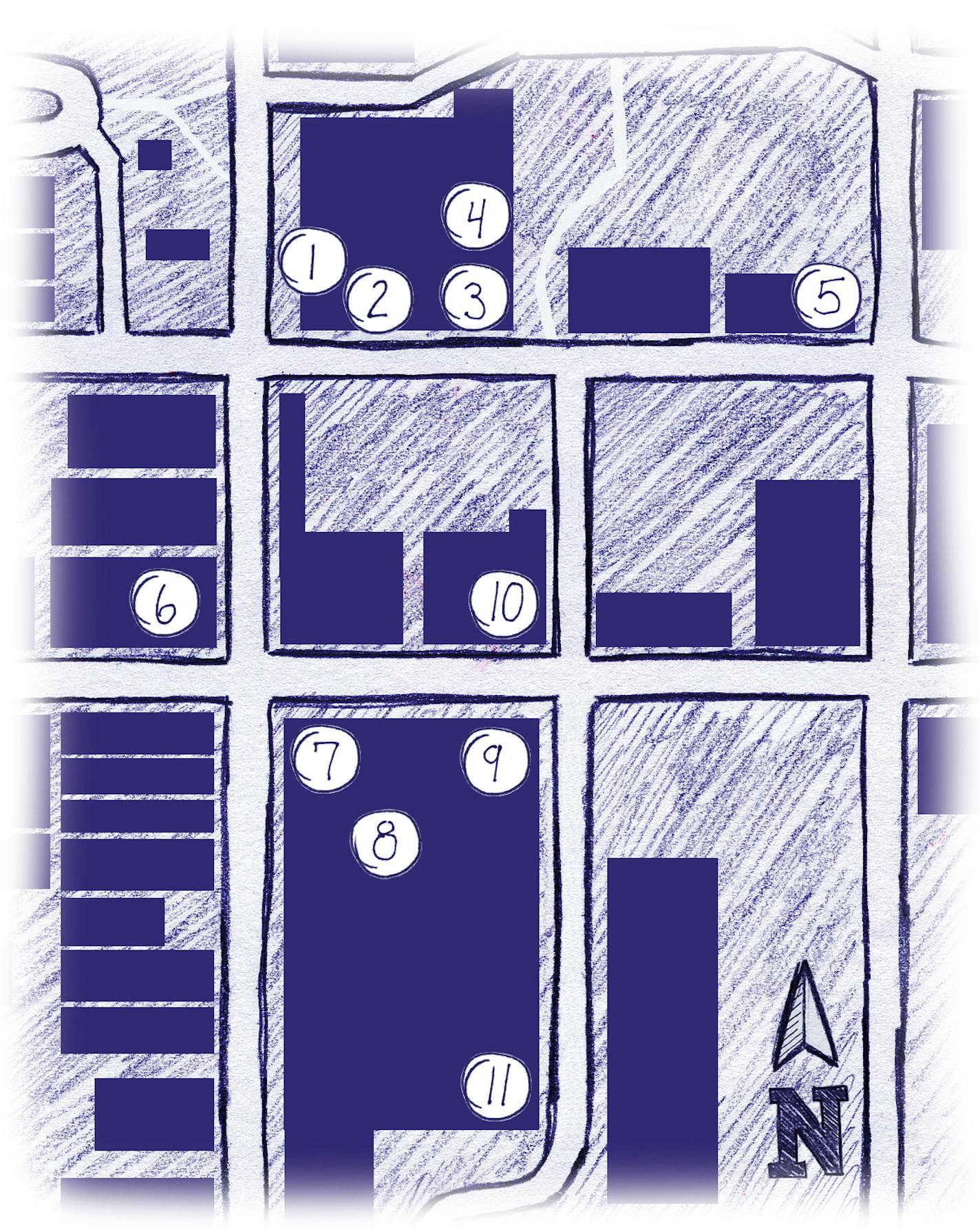 Uptown clubs map Mike Rice / mike.rice@startribune.com William's Uptown Pub and Peanut Bar, Social House, Uptown Tavern and Rooftop, Bar Louie Uptown, Bar Abilene, Chino Latino, Primebar Minneapolis, Uptown Cafeteria, Stella's Fish Cafe, Famous Dave's, Republic