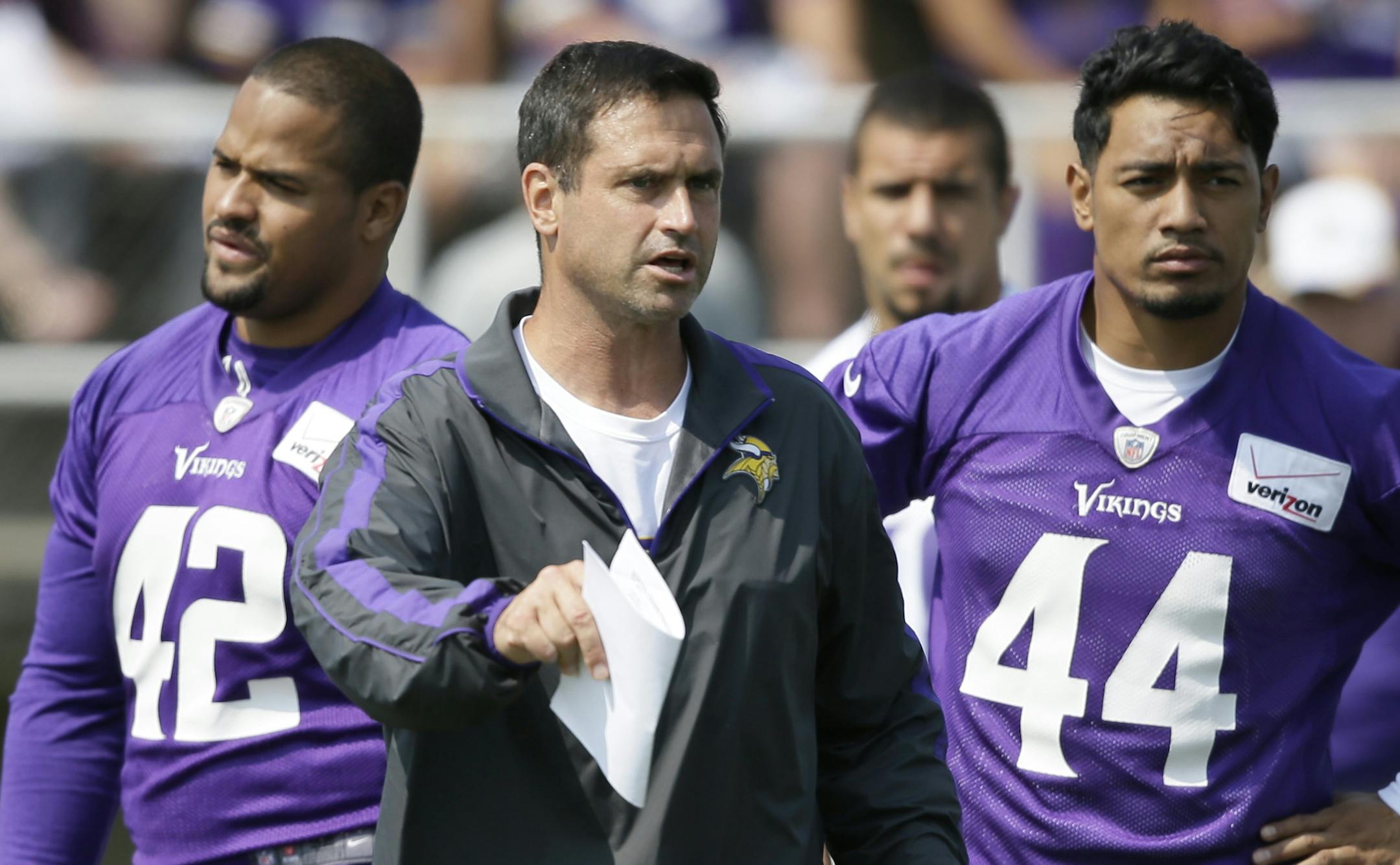 Minnesota Vikings special teams coach Mike Priefer