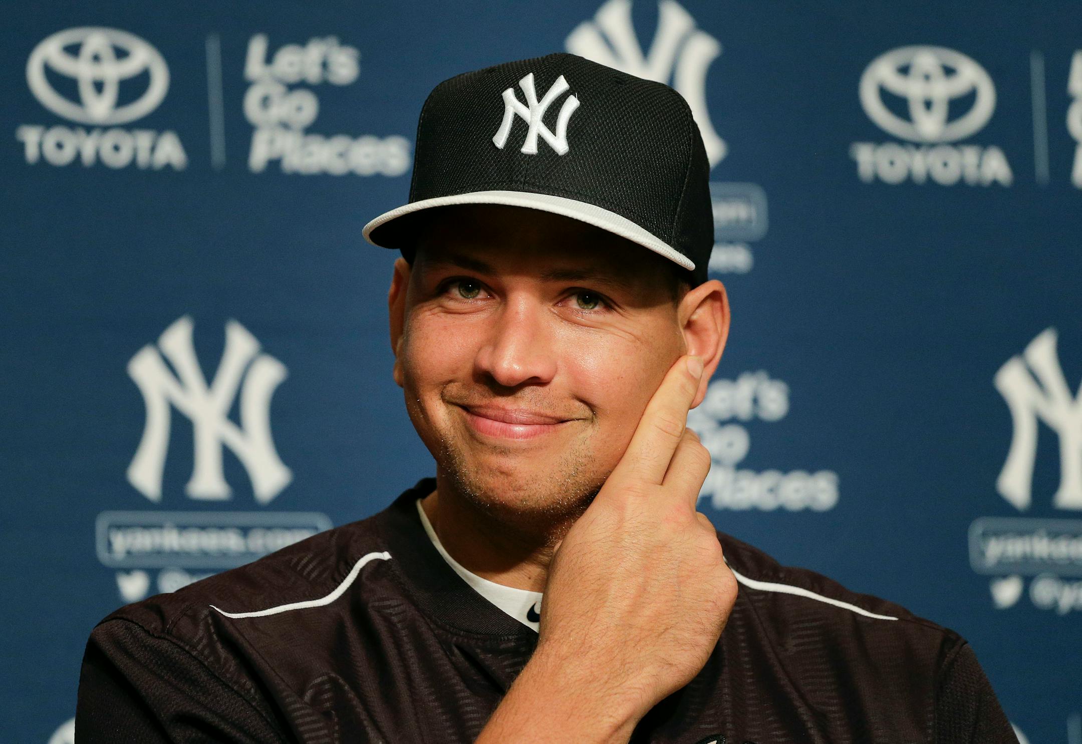 The Yankees' Alex Rodriguez, shown during a news conference last week, was disappointed but not surprised he was left off the AL All-Star team.