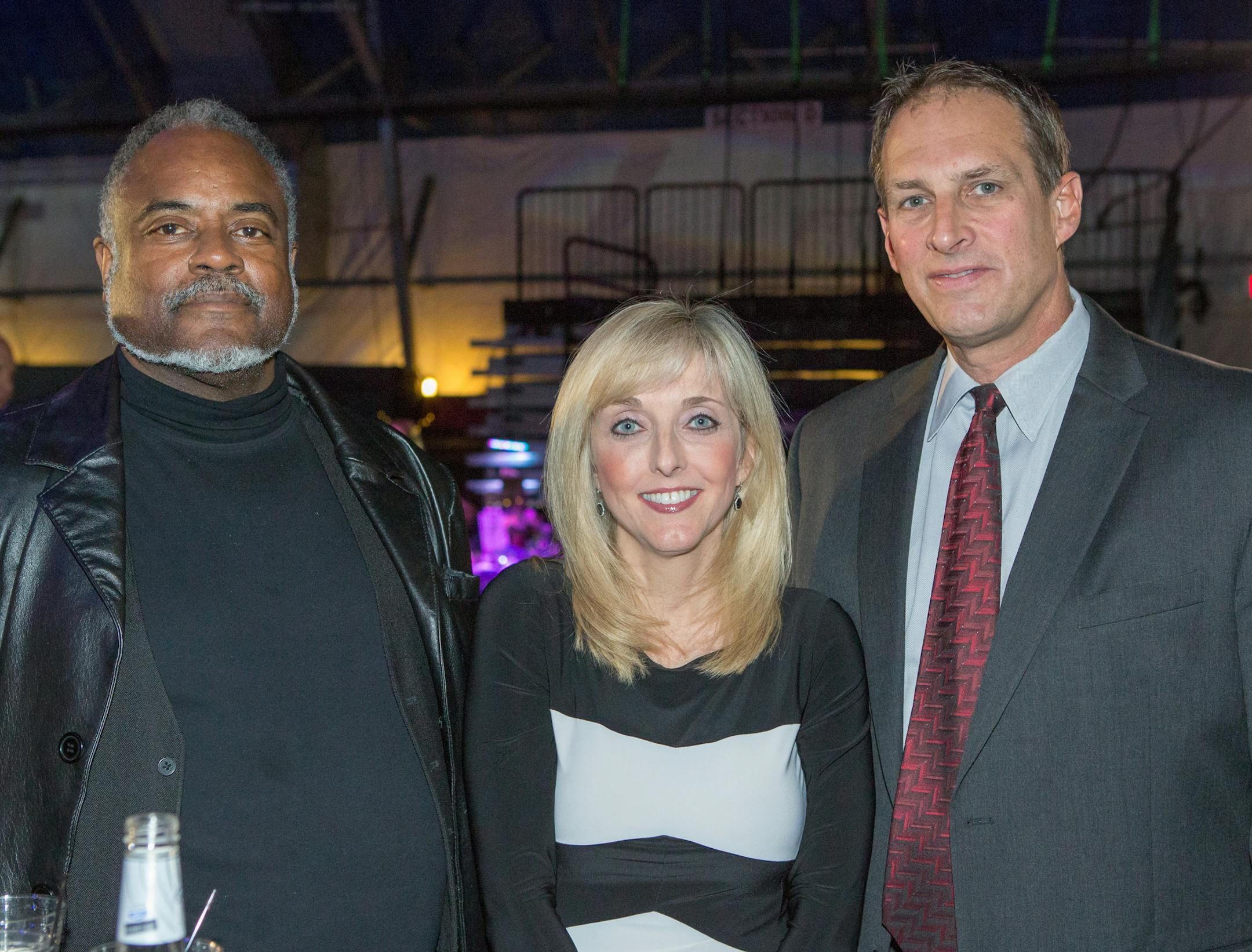 John Harrington, Lisa Boysen and John Kirkwood at the 2017 Gala celebrating Circus Juventas. [ Special to Star Tribune, photo by Matt Blewett, Matte B Photography, matt@mattebphoto.com, November 4, 2017, Circus Juvantas, St. Paul, Minnesota, SAXO 1004615935 FACE111917 John Harrington - former police chief