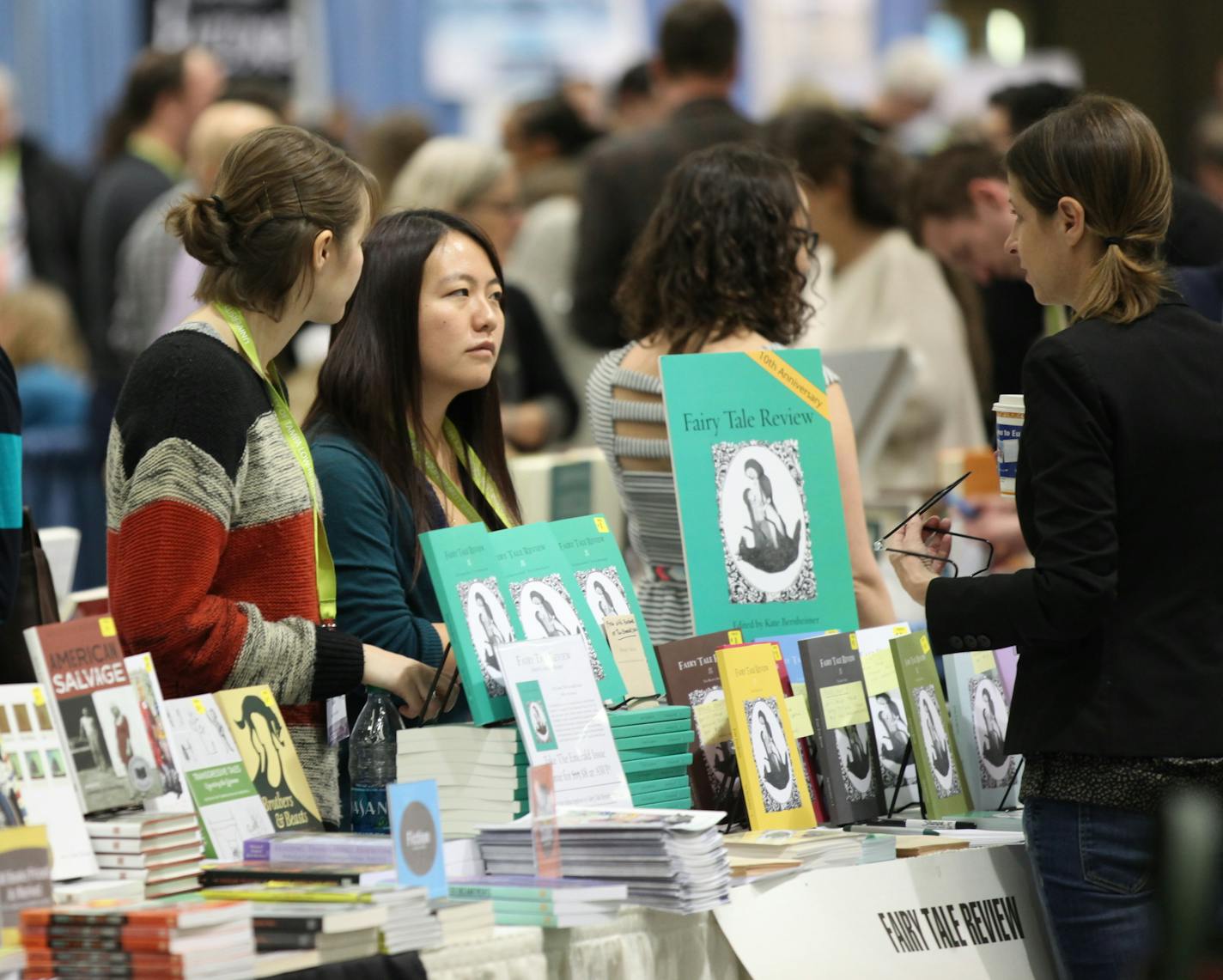 The bookfair in Seattle in 2015. AWP photo by Robb Cohen Photography