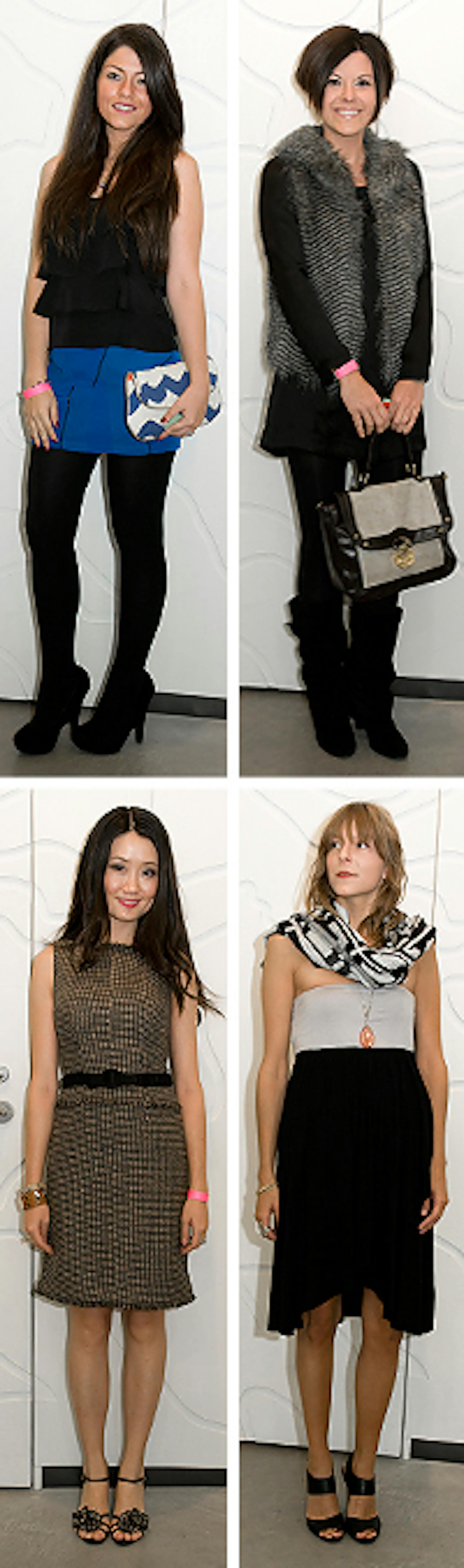 Clockwise from top - Mary Ziotas, Rachel Cudworth, Megan Jorgenson, Vivian Aronson