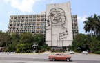 Plaza de la Revolucion in Havana, Cuba on Wednesday, May 13, 2015.