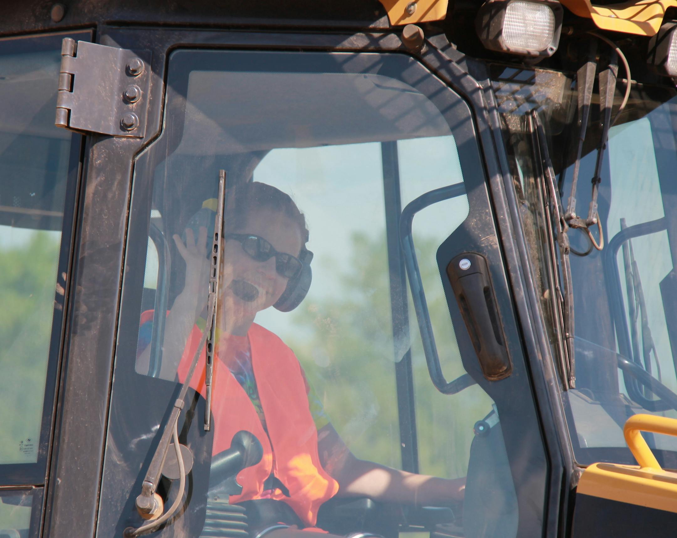 Photo courtesy of Extreme Sandbox A Women in Business networking group gave some of the big machines at Extreme Sandbox a spin in September.