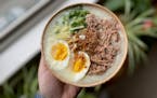 SoYen's pork congee is everything savory and wonderful in a bowl.