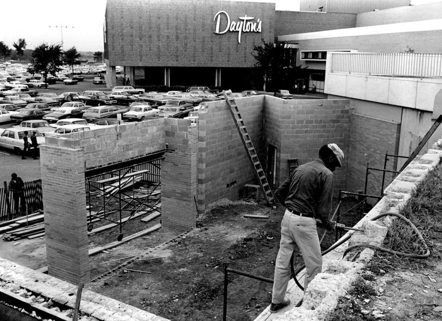 Remodeling of the former Red Owl supermarket area of Southdale center was completed in 1968.