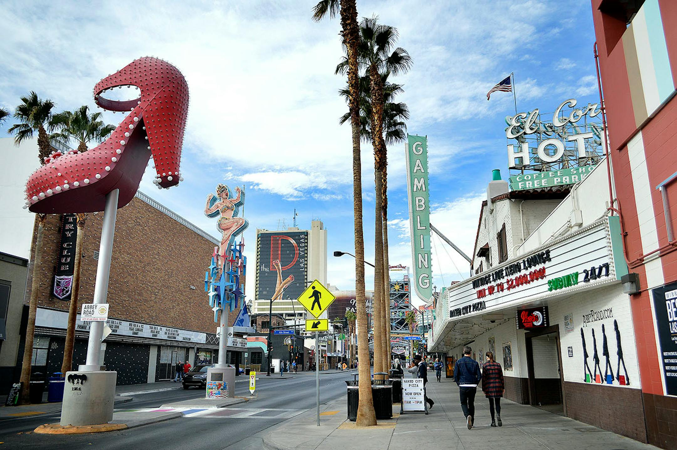 "Old" Vegas boasts some new draw – and lower prices from the Strip.