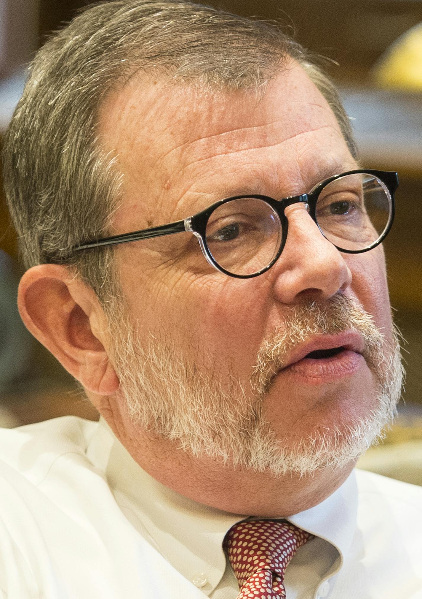 University of Minnesota President Eric Kaler spoke to Star Tribune reporter Maura Lerner in his office at Morrill Hall on Wednesday afternoon. ] Aaron Lavinsky &#x2022; aaron.lavinsky@startribune.com Since Norwood Teague's spectacular flameout at the U, critics have unleashed a torrent of abuse at the man who hired him: President Eric Kaler. After what his supporters call four "stellar" years as head of the U, Kaler is starting his fifth year in the eye of a storm, with people questioning everyt