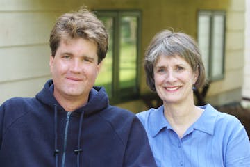 Mindy Greiling and her son, Jim.