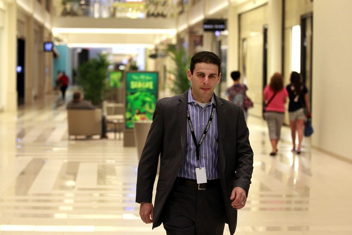 Michael Rozin, an Israeli hired to do the Mall of America security post -9/11.