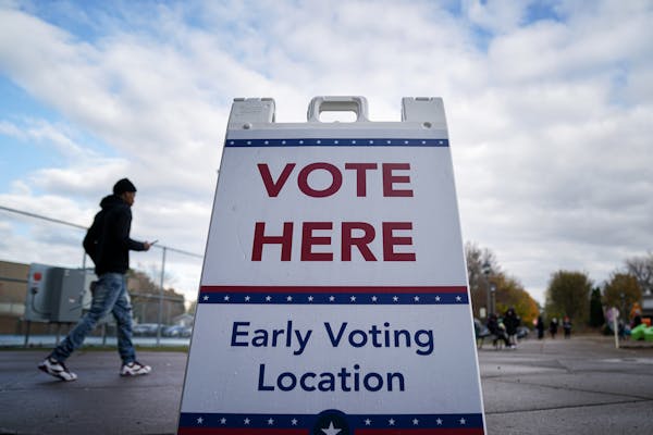 Under state law, any eligible Minnesotan can now elect to vote early by mail or in person.