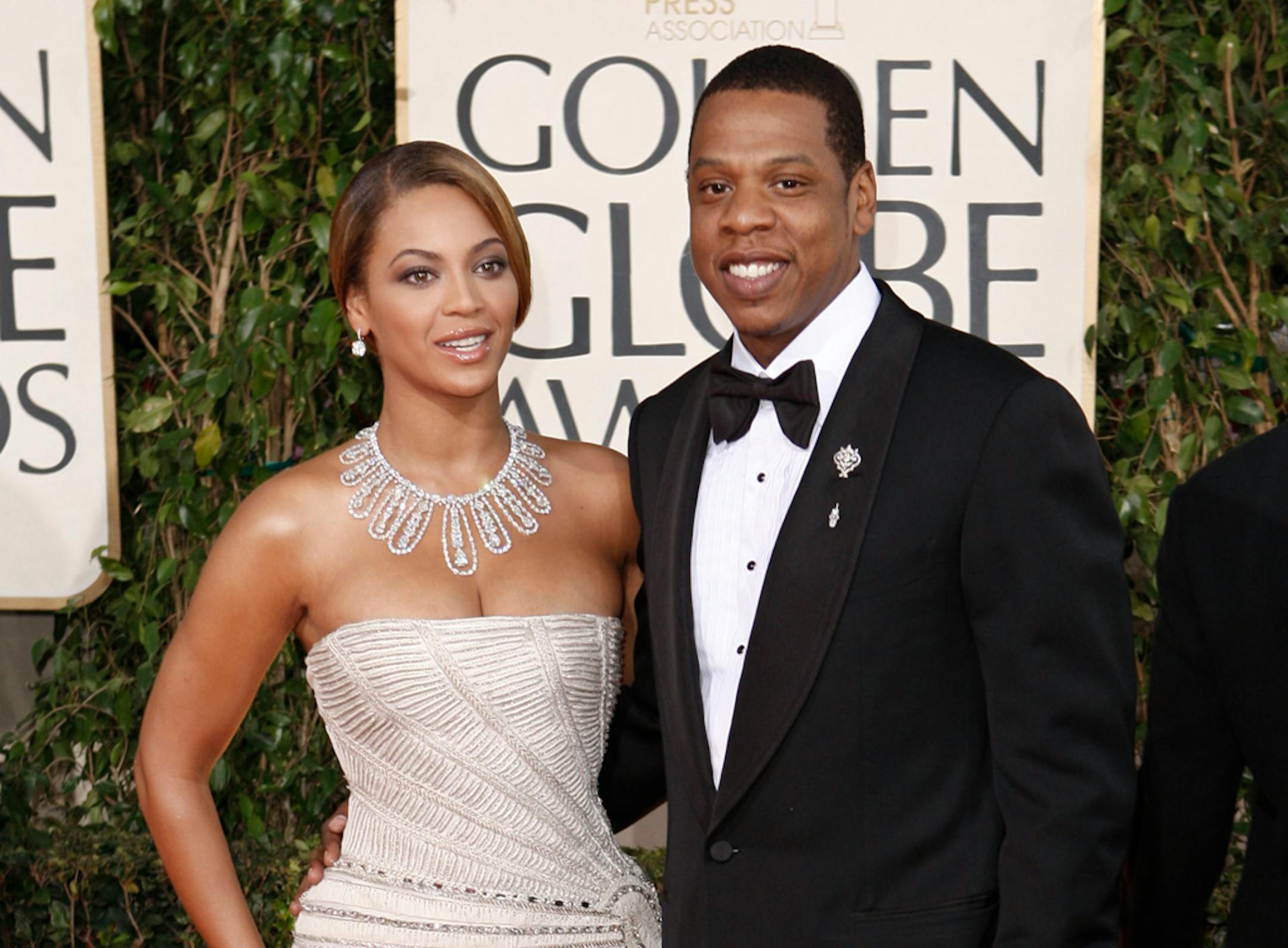 FILE - Beyonce, left, and husband Jay-Z