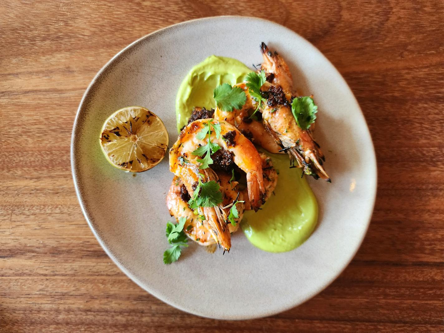 Grilled shrimp at Sooki &amp; Mimi is inspired by beach eats in Mexico.